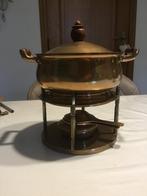 Fondue van koper, Ophalen