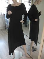 NORMAL CRAZY aparte lange zwarte jurk maat L goede staat, Zwart, Maat 42/44 (L), Ophalen of Verzenden, Zo goed als nieuw