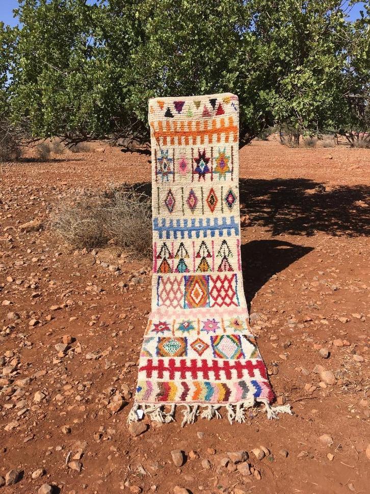 Boujaad Runner Vloerkleed 308 x 76 cm, Huis en Inrichting, Stoffering | Tapijten en Kleden, Nieuw, 50 tot 100 cm, 200 cm of meer