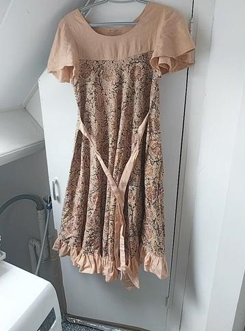 Vintageclook hippie huis prairy stijl jurkn38/40 beschikbaar voor biedingen