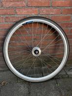 Voorwiel 28 inch, aluminium velg, nexus as met dynamo, Fietsen en Brommers, Fietsonderdelen, Ophalen, Zo goed als nieuw, Algemeen