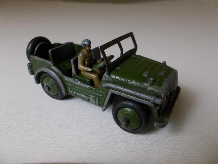 1958 Dinky Toys 674 AUSTIN CHAMP + DRIVER! (-M-), Hobby en Vrije tijd, Modelauto's | 1:43, Gebruikt, Auto, Dinky Toys, Ophalen of Verzenden