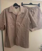 Boohooman leren heren set maat xl, Kleding | Heren, Grote Maten, Ophalen of Verzenden, Zo goed als nieuw, Zwart, Jas of Mantel