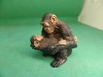 Schleich 14679 chimpansee met jong, dierfiguur, Ophalen of Verzenden, Gebruikt, Overige soorten, Beeldje of Figuurtje