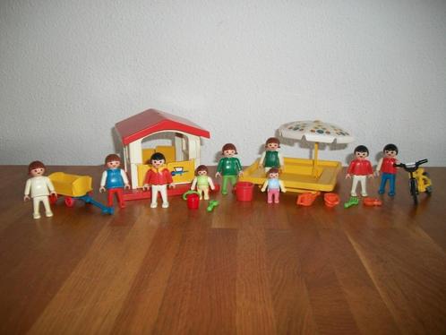 3497 speelhuisje en zandbak + accessoires, Kinderen en Baby's, Speelgoed | Playmobil, Gebruikt, Complete set, Ophalen of Verzenden