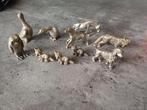 Collectie Tinnen Beeldjes Dieren, Ophalen of Verzenden