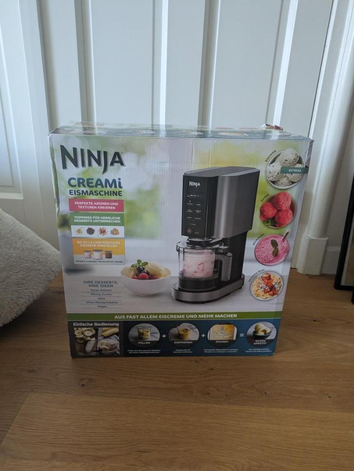 Ninja Ijsmachine creami - nieuw in doos, Witgoed en Apparatuur, IJsmachines, Nieuw, Zelfvriezend, Ophalen