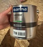 Gamma zwarte lak verf mat 2,5 liter nieuw, Ophalen, Zwart, Nieuw, Lak