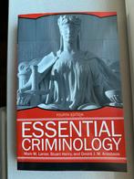 Boek essential criminology, Ophalen of Verzenden, Beta, Zo goed als nieuw, WO