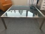 Salontafel, Ophalen, Gebruikt, Vierkant, Glas