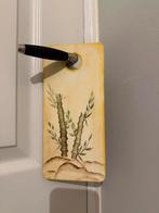 Vintage handgeschilderde deurhanger, Huis en Inrichting, Ophalen of Verzenden, Gebruikt