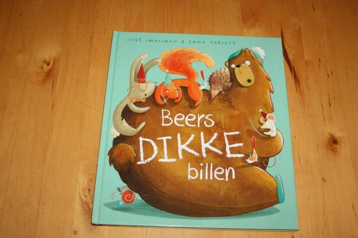 Beers dikke billen, Steve Smallman, Boeken, Kinderboeken | Kleuters, Gelezen, Fictie algemeen, 4 jaar, Jongen of Meisje, Ophalen of Verzenden