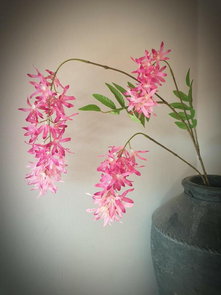 Spring flower roze 103 cm - zijdenbloem - bloem, Huis en Inrichting, Woonaccessoires | Kunstplanten en Kunstbloemen, Nieuw, Ophalen of Verzenden