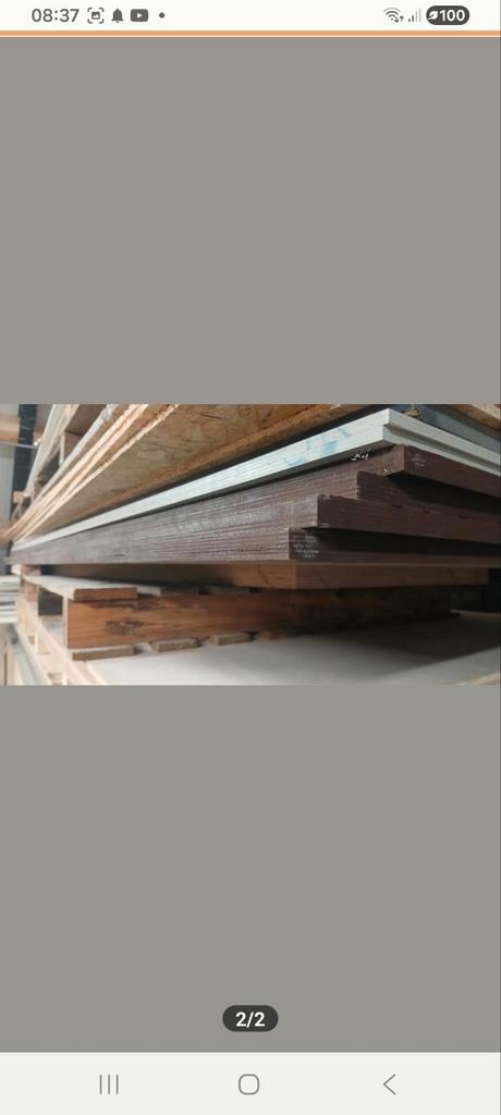 BETONPLEX BERKEN 18mm 1250x2500mm, Doe-het-zelf en Verbouw, Hout en Planken, Nieuw, Overige typen, Overige houtsoorten, 200 tot 250 cm