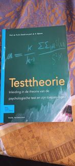 Testtheorie, Boeken, Diverse auteurs, Zo goed als nieuw, Beta, HBO