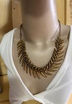 Statement choker koper kleur ketting (K2S2), Verzenden, Overige materialen