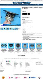 ETON 7-612/C8/32 RP 7'' Bass-mid Woofer ( 1 x ) Speaker, Overige merken, Gebruikt, ., Ophalen of Verzenden