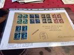No9732 E6 Kinderzegel Auto-postkantoor 21-11-1951 Amsterdam, Ophalen, Nederland