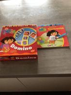 Dora Domino plus gratis toverkrasblok. ZGAN, Ophalen of Verzenden, Zo goed als nieuw, Ontdekken