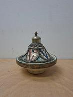 Decoratieve Marokkaanse tajine keramiek 17 cm - handgemaakt, Ophalen of Verzenden
