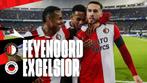 2 kaartjes Feyenoord - Excelsior, Tickets en Kaartjes, Sport | Voetbal, Mei, Losse kaart, Twee personen