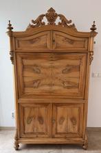 TE KOOP : Prachitge notenhouten antieke secretaire, Huis en Inrichting, Kasten | Secretaires, Ophalen, Gebruikt, Antiek