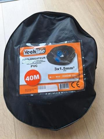 CEE kabel voor op de camping 40 meter + extra kop beschikbaar voor biedingen