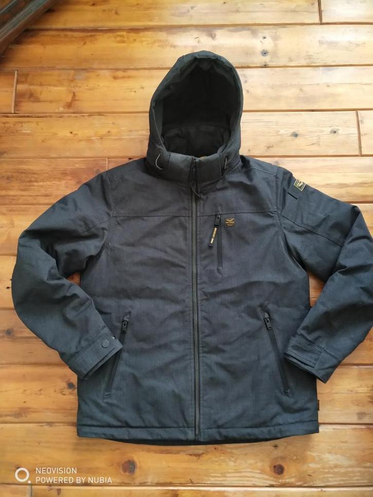 PME Legend Strator Icon 2.0 Jas L, Kleding | Heren, Jassen | Winter, Zo goed als nieuw, Maat 52/54 (L), Zwart, Ophalen of Verzenden