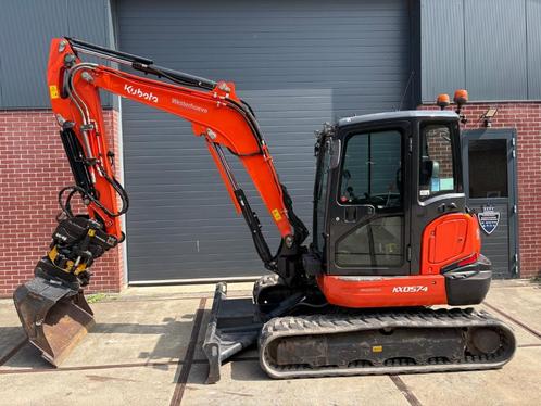 Kubota KX057-4 Engcon bj2019, Zakelijke goederen, Machines en Bouw | Kranen en Graafmachines, Graafmachine, Ophalen