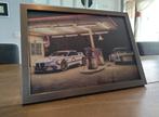 Poster BMW 3.0 CSL 1975 + BMW 3.0 CSL Hommage Tribute R, Ophalen of Verzenden, Nieuw, Auto's