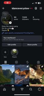 Instagram account 4k volgers, Ophalen of Verzenden