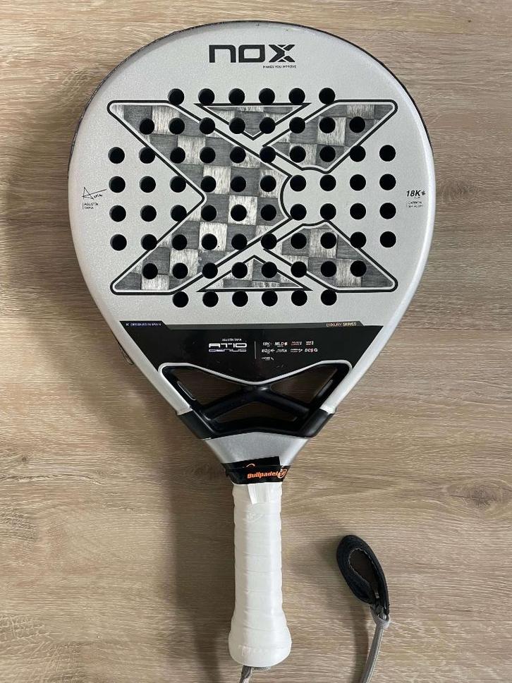 Nox AT10 Silver 18K, Sport en Fitness, Padel, Gebruikt, Padelracket, Ophalen of Verzenden