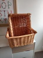 Grote rieten manden, Huis en Inrichting, Ophalen of Verzenden, Zo goed als nieuw, Rond, Riet