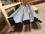Stalen kokers 50x50x2 40x40x2 50x30x2 40 rond, Doe-het-zelf en Verbouw, Metalen, Ophalen, Zo goed als nieuw, IJzer