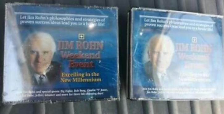 Jim Rohn - Boeken en Audio's (volledig pakket), Cd's en Dvd's, Dvd's | Overige Dvd's, Zo goed als nieuw, Alle leeftijden, Ophalen of Verzenden