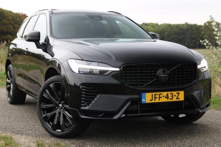 Volvo XC60 Recharge T6 AWD Black Edition Long Range Facelift, Auto's, Volvo, Bedrijf, Te koop, XC60, 360° camera, 4x4, ABS, Achteruitrijcamera