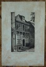 Ets Huis Bonck Hoorn - Cor van der Woerd, Antiek en Kunst, Ophalen of Verzenden