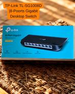 TP-Link TL-SG1008D | 8-Poorts Gigabit Desktop Switch, Ophalen of Verzenden, Nieuw