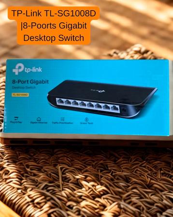 TP-Link TL-SG1008D | 8-Poorts Gigabit Desktop Switch beschikbaar voor biedingen