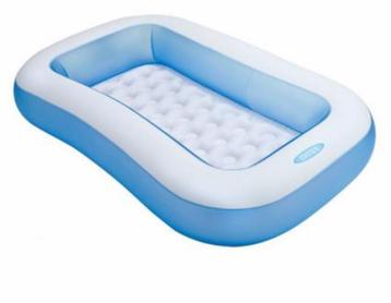 Intex babyzwembad rechthoek 166x100x28cm (opblaasbare bodem) beschikbaar voor biedingen