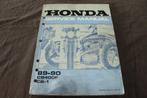 Honda CB400F CB-1 1989 - 1990 motorcycle service manual, Ophalen of Verzenden, Honda