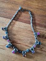 Leuk Collier met Kleurrijke Steentjes, Sieraden, Tassen en Uiterlijk, Kettingen, Overige materialen, Overige kleuren, Ophalen of Verzenden