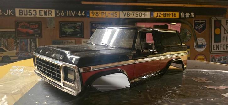 TRX-4 Bronco kappen, Hobby en Vrije tijd, Modelbouw | Radiografisch | Auto's, Gebruikt, Auto offroad, Elektro, Schaal 1:10, Ophalen of Verzenden