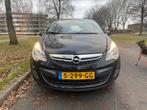Opel Corsa 1.4 64KW 3D 2012 Zwart, Auto's, Te koop, Geïmporteerd, 5 stoelen, Benzine