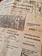 Elfstedentocht 1985 - Krant met Verslag, Ophalen of Verzenden