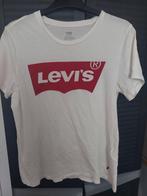 Levi's shirt wit maat S/m, Maat 46 (S) of kleiner, Gedragen, Ophalen of Verzenden, Wit