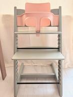 Stokke Tripp Trapp met baby inzet, Kinderen en Baby's, Kinderstoelen, Ophalen, Aanschuifbaar, Meegroeistoel, Zo goed als nieuw