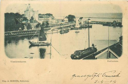 (701-113-023) Enkhuizen Visschershaven, Verzamelen, Ansichtkaarten | Nederland, Noord-Holland, Verzenden