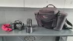 Nikon F70 analoge fotocamera spiegelreflex met 2 lenzen. S26, Audio, Tv en Foto, Fotocamera's Analoog, Tweedehands verkoop, Tweedehands verkoop