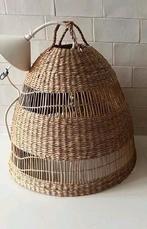 1 mooie IKEA rotan/rieten/bamboe lampenkap, Huis en Inrichting, Lampen | Lampenkappen, Ophalen, Zo goed als nieuw, Rond, 25 tot 50 cm